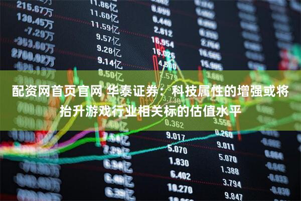 配资网首页官网 华泰证券：科技属性的增强或将抬升游戏行业相关标的估值水平